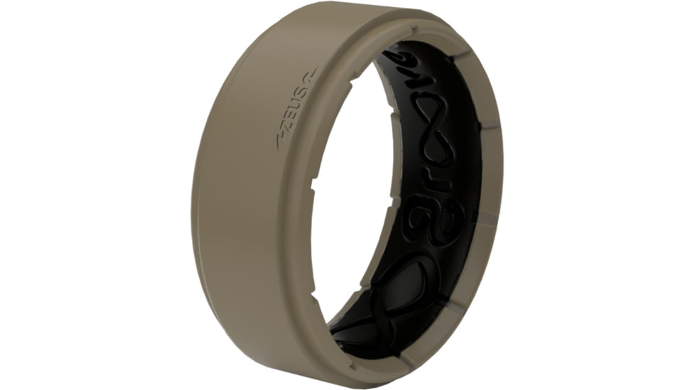 Groove Life Zeus Step Flat Earth Silicone Ring, Sand, 13, 25198