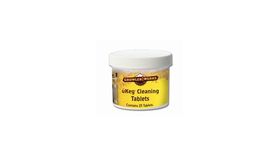 Growlerwerks Cleaning Tablets, White GWA1023-25