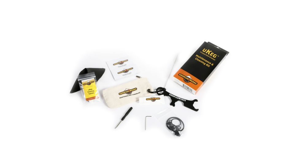 Growlerwerks uKeg Maintenance and Cleaning Kit, Khaki GWA1014-01