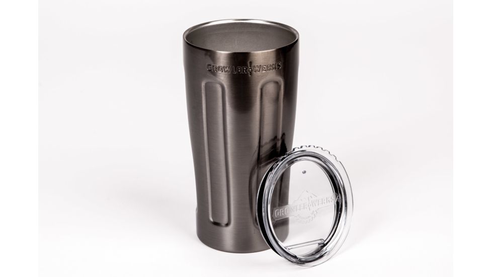 Growlerwerks uPint, Black Chrome GWA1031-BC-NB-00