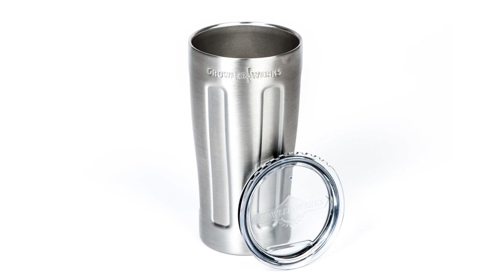 Growlerwerks uPint, Stainless Steel GWA1031-ST-NB-00
