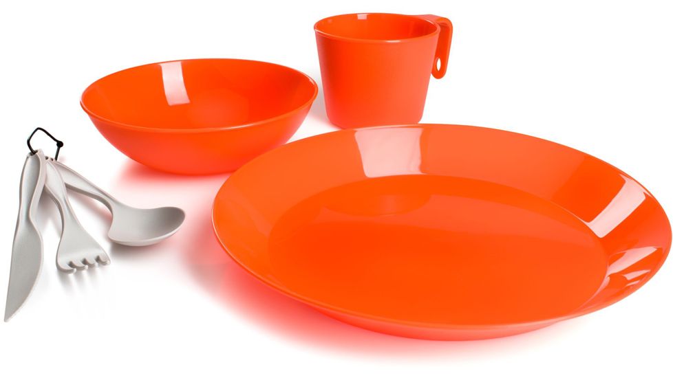 GSI Cascadian 1 Person Table Set - Orange