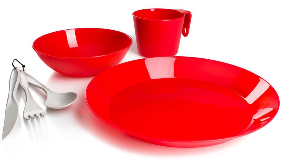 GSI Cascadian 1 Person Table Set - Red
