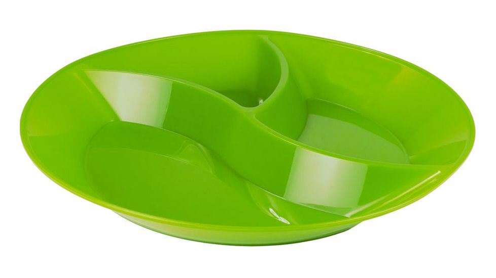 Cascadian Divided Plate Green