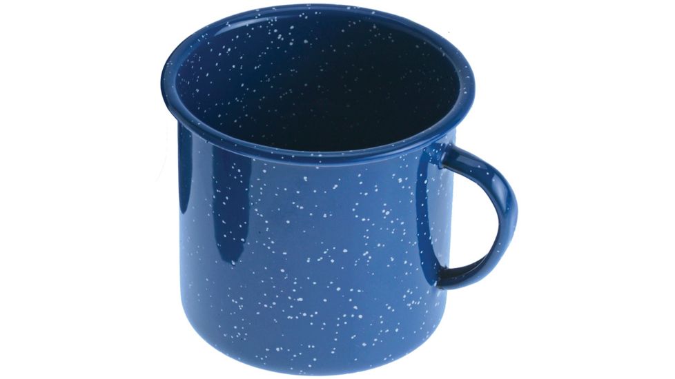 GSI Enamelware Cup, 12oz, Blue, 13208