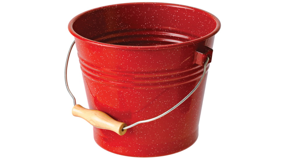 GSI Enamel 5 Quart Bucket Red 1455