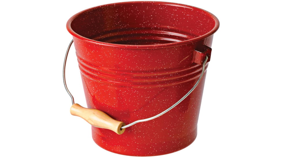 GSI Enamel 5 Quart Bucket Red 1455