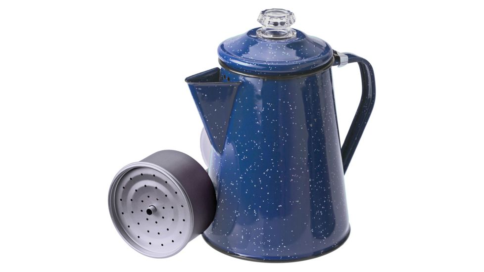 GSI Enamelcoffee Perc 12 Cup Blue 15155