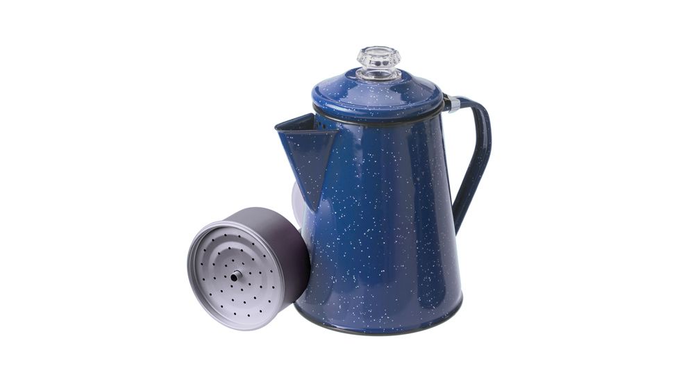 GSI Enamelcoffee Perc 12 Cup Blue 15155