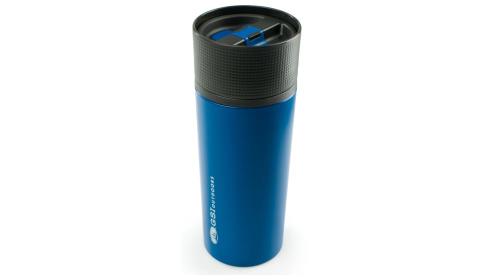 GSI Glacier Stainless Commuter Mug - 17 oz-Blue