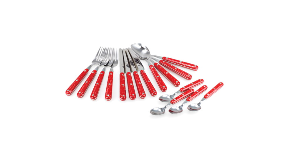 GSI Pioneer Enamel Cutlery Red 1116