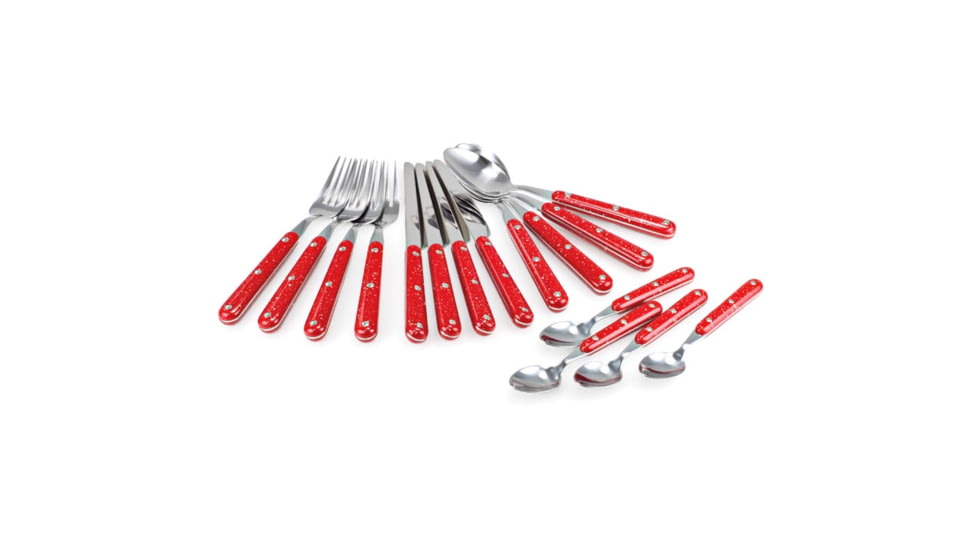 GSI Pioneer Enamel Cutlery Red 1116