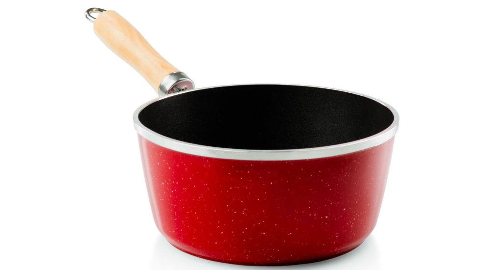 GSI Pioneer Sauce Pan-Red