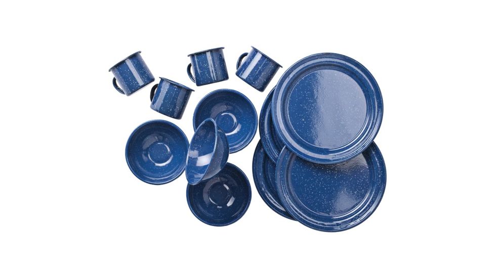 GSI Sierra Camp Set 16pc Blue 22004