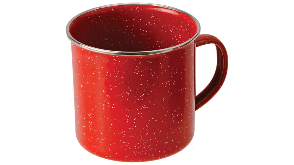 GSI Ss Rim Cup 12 Oz Red 04208