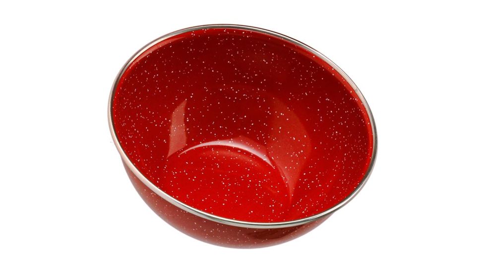 GSI Ss Rim Mixing Bowl 6'' Red 04214