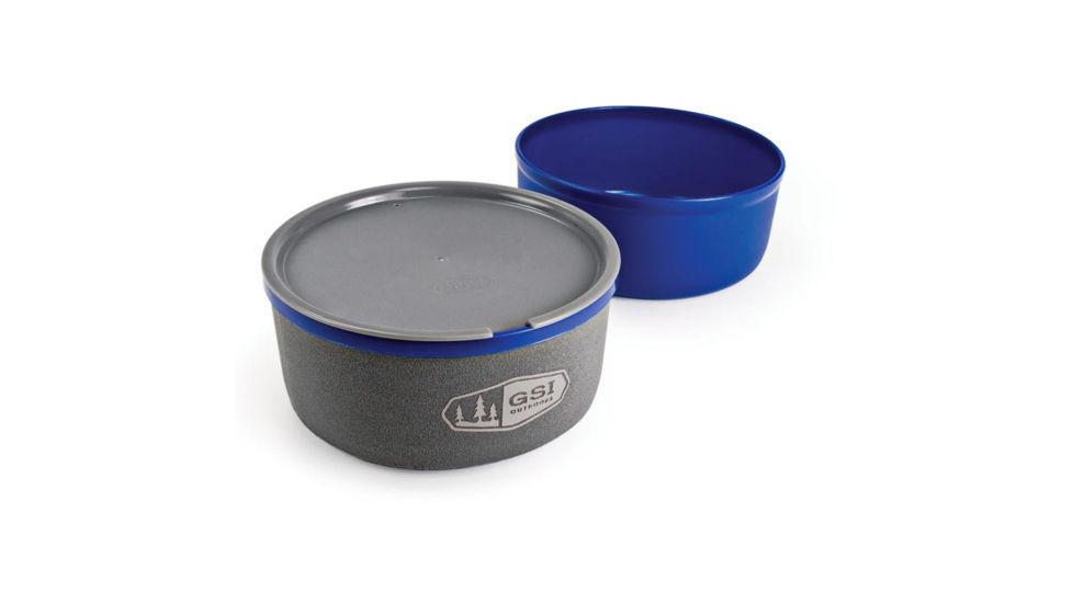 GSI Ultralight Nesting Bowl+mug Bl 77192