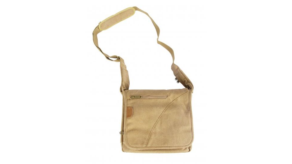 GTX Easy Camera Shoulder Bag, Kahki Tan/ Tan Faux Suede, Small/Medium, W-9.5in x H-9in x D-4.5in Z-EC8223