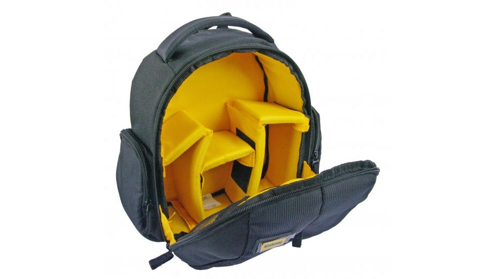 GTX Easy Compact Backpack, Black, Medium/Large, W-9in x H-9.5in x D-4.25in Z-EC8852S