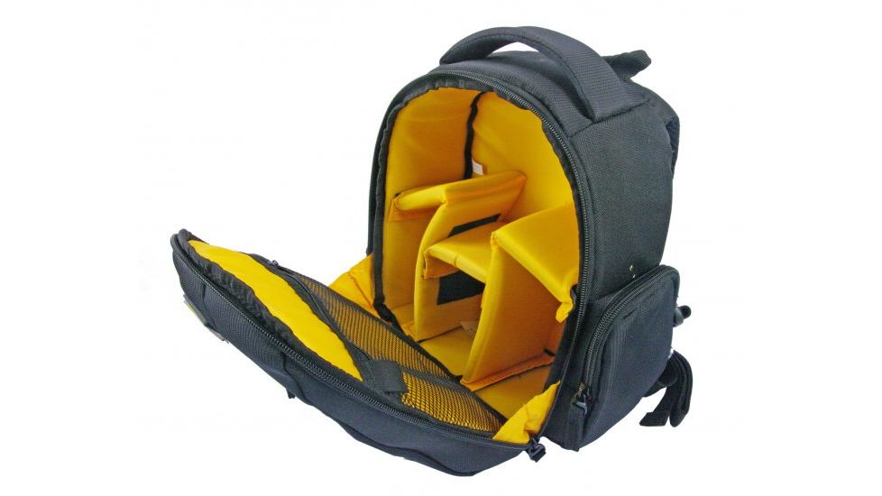 GTX Easy Compact Backpack, Black, Medium/Large, W-9in x H-9.5in x D-4.25in Z-EC8852S