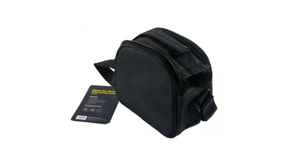 GTX Easy Compact Camera Bag, Black, Medium, W-6.25in x H-5.75in x D-3.5in Z-EC8110