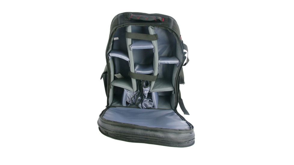 GTX Easy Full Size Backpack, Black, Large, W-12in x H-16in x D-8in Z-EC88401