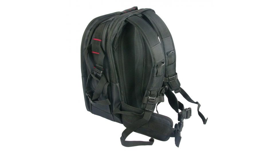 GTX Easy Full Size Backpack, Black, Large, W-12in x H-16in x D-8in Z-EC88401