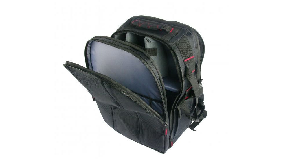 GTX Easy Full Size Backpack, Black, Large, W-12in x H-16in x D-8in Z-EC88401