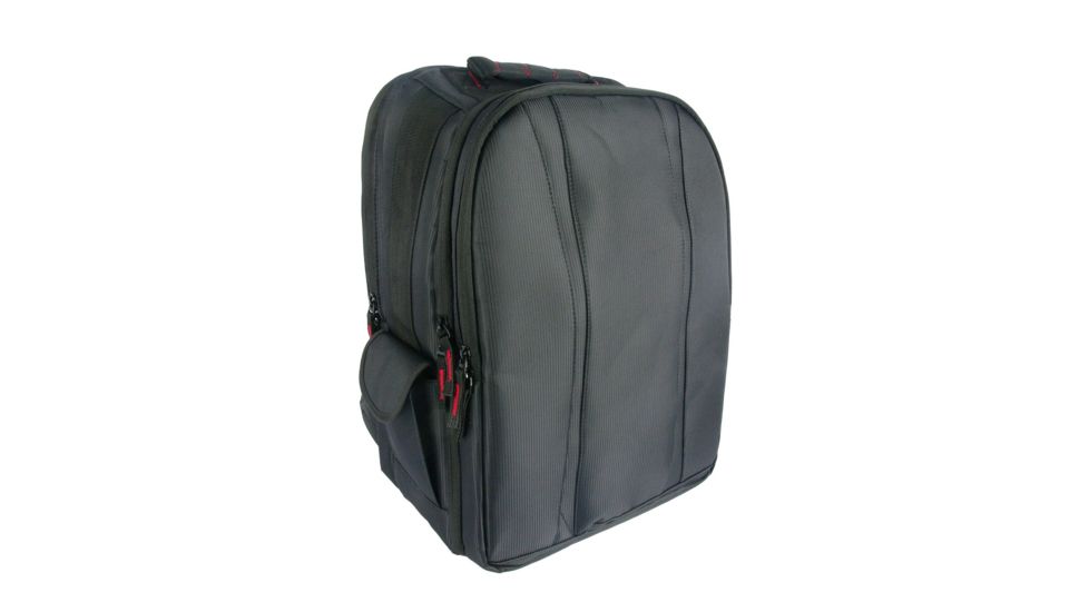 GTX Easy Full Size Backpack, Black, Large, W-12in x H-16in x D-8in Z-EC88401