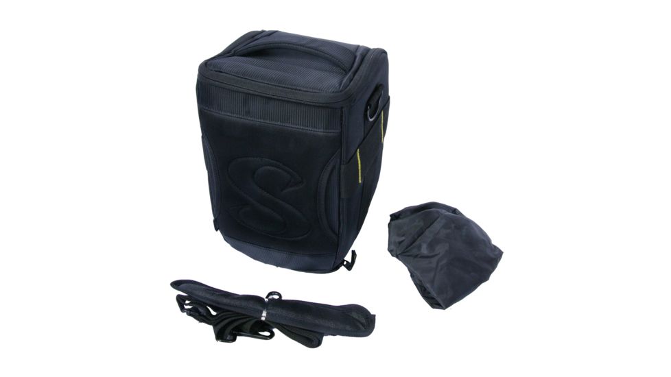 GTX Easy Universal Holster Camera Bag, Black, Large, W-6.5in x H-6.5in x D-13in Z-EC8229L