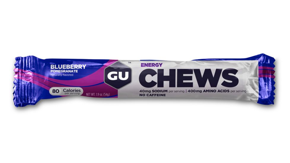 GU Blueberry Pomegranate Energy Chews-Stick Pack