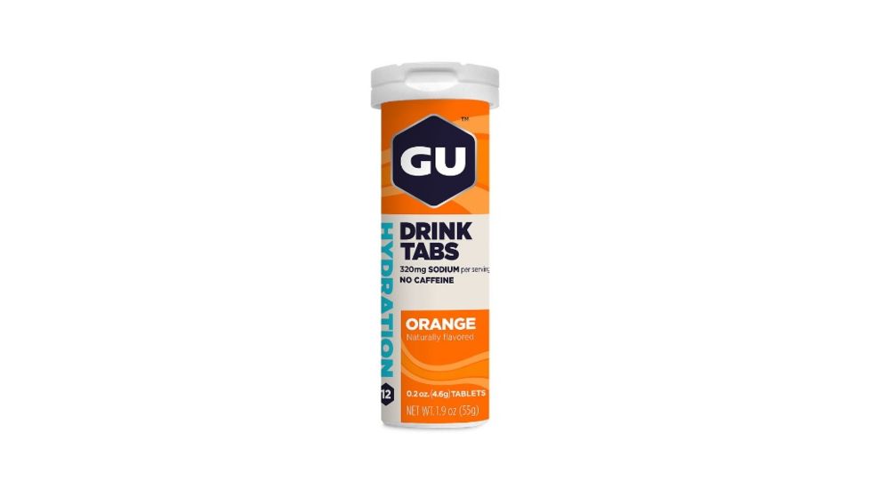 GU Brew Orange Electrolyte Tablets-Single