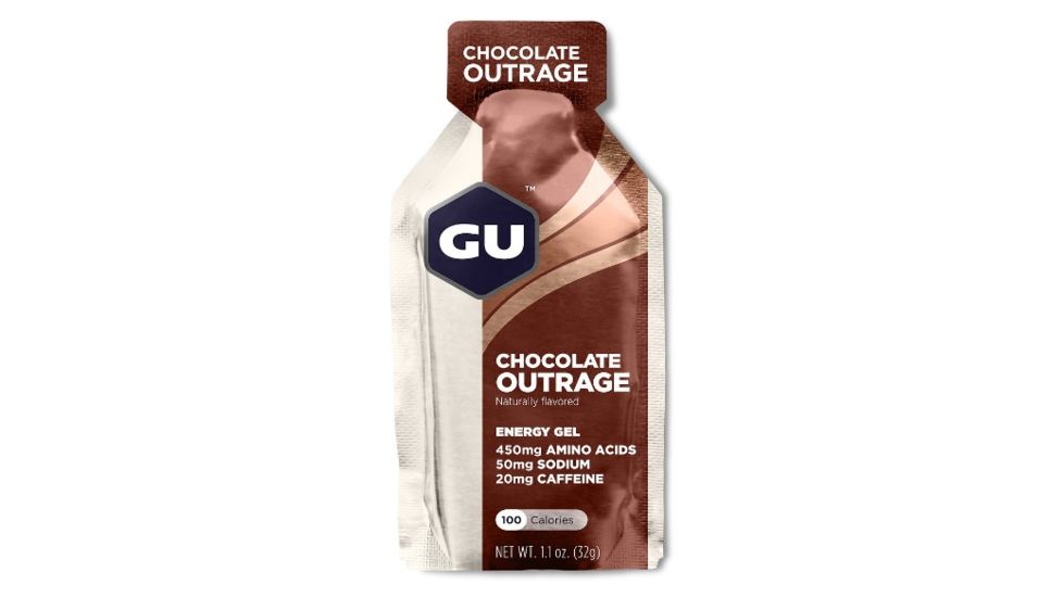 GU Chocolate Outrage Energy Gel-Single
