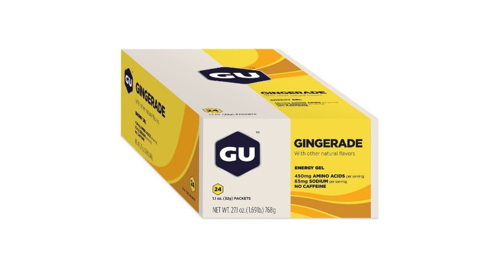 GU Gingerade Energy Gel-24 Pack