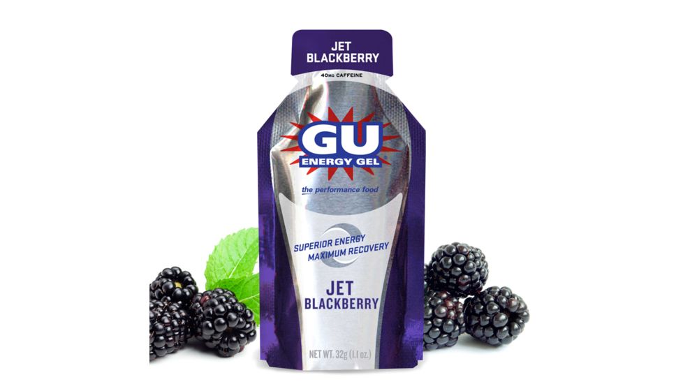 GU Jet Blackberry Energy Gel-Single