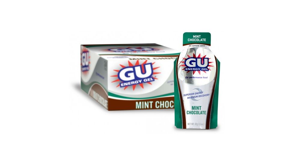 GU Mint Chocolate Energy Gel-24 Pack
