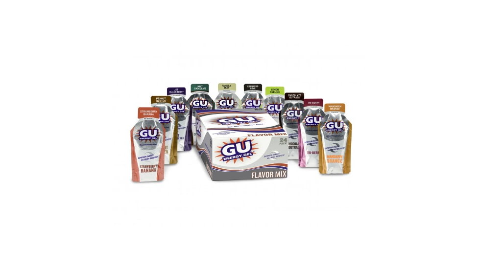 GU Mixed Case Energy Gel-24 Pack