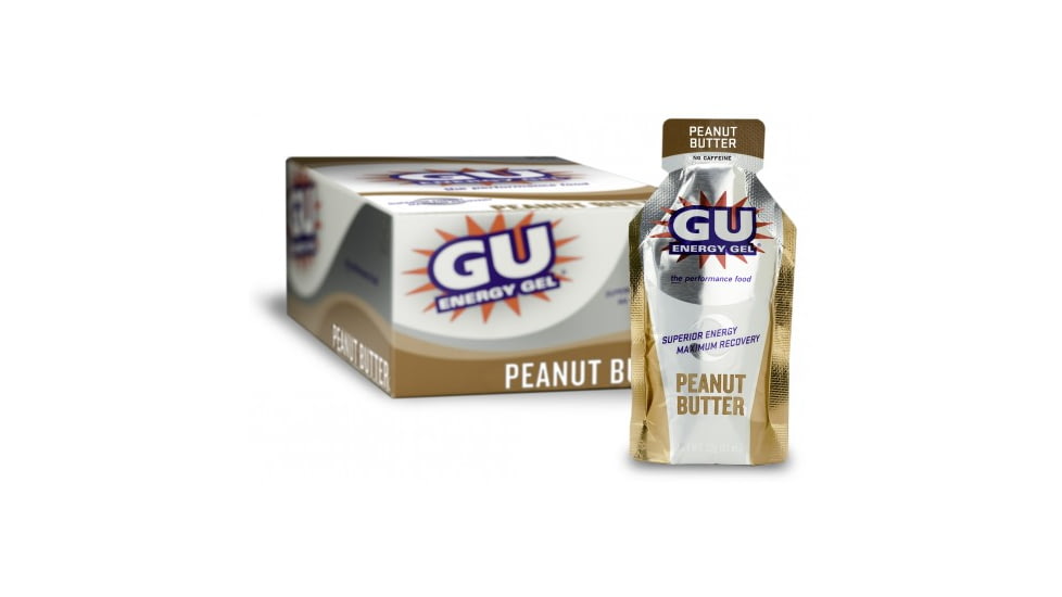GU Peanut Butter Energy Gel-24 Pack