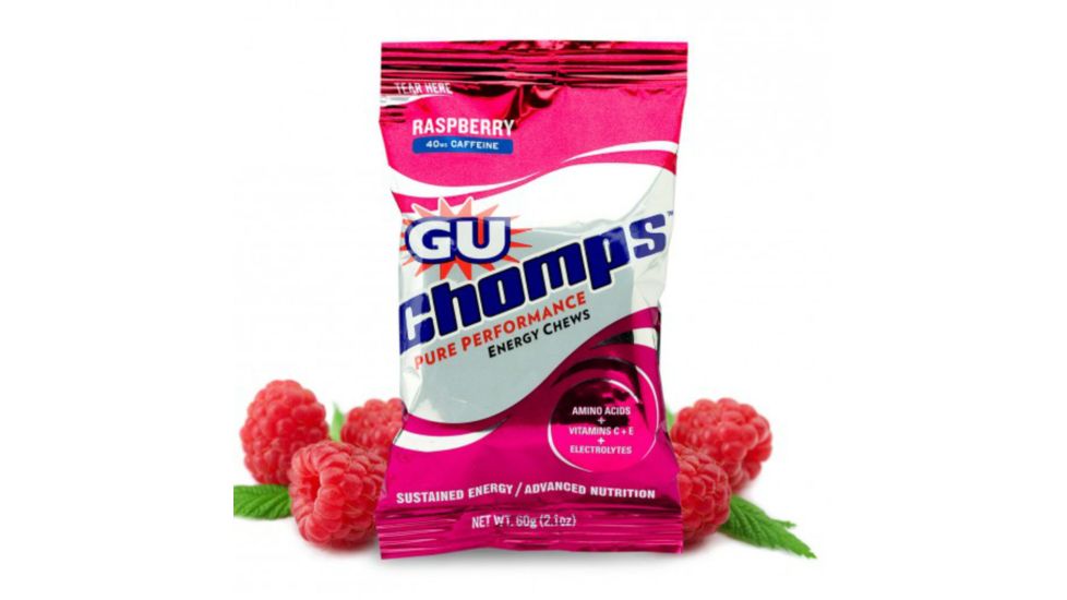 GU Raspberry Energy Chews-Single
