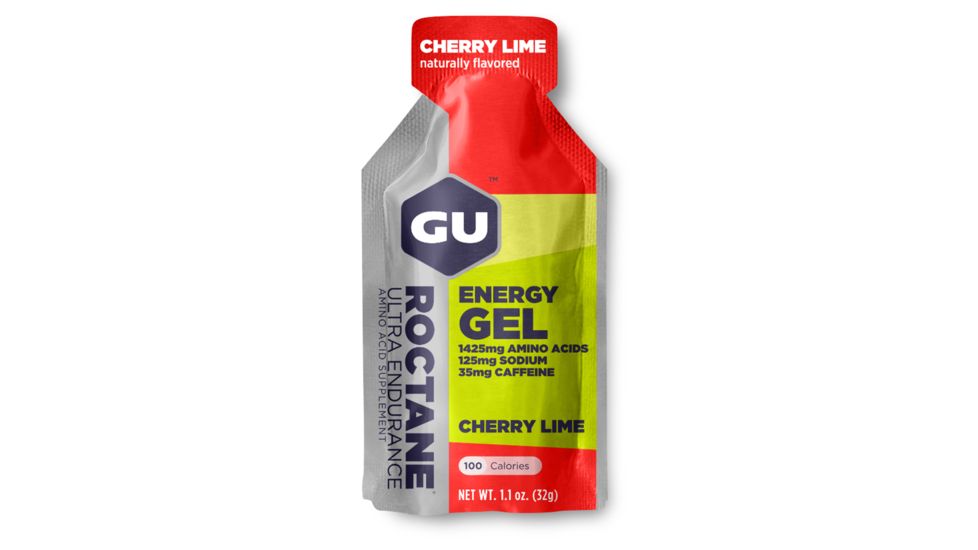 GU Roctane Cherry Lime Endurance Gel-Single