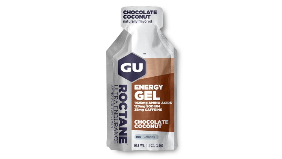 GU Roctane Chocolate Coconut Energy Gel-Single