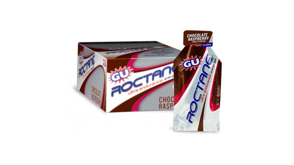 GU Roctane Chocolate Raspberry Endurance Gel-24 Pack