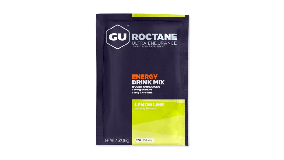 GU Roctane Lemon Lime Endurance Drink-Single