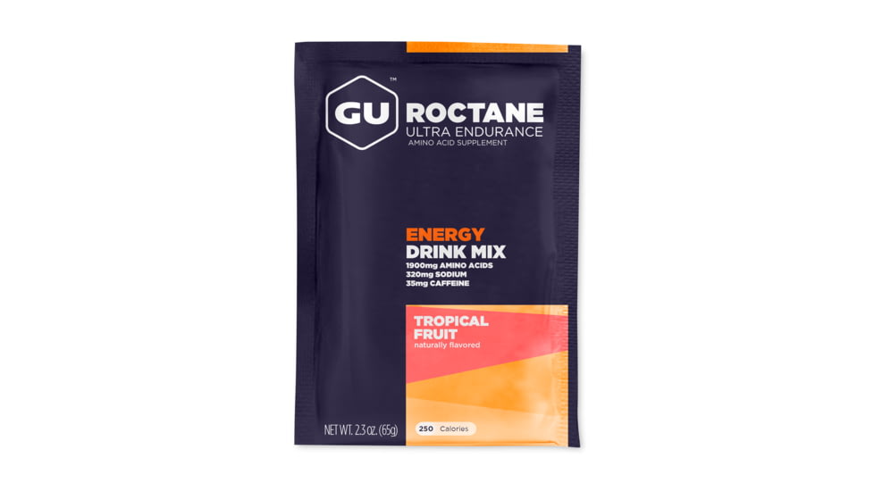 GU Roctane Tropical Fruit Endurance Drink-Single