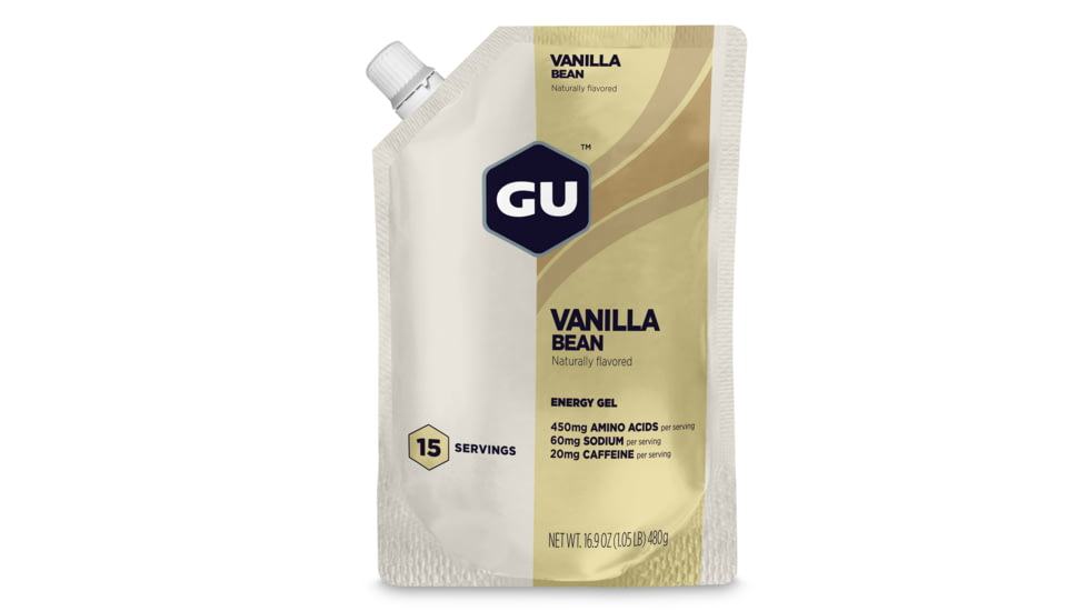 GU Roctane Vanilla Bean Endurance Gel-15 Serving Packet