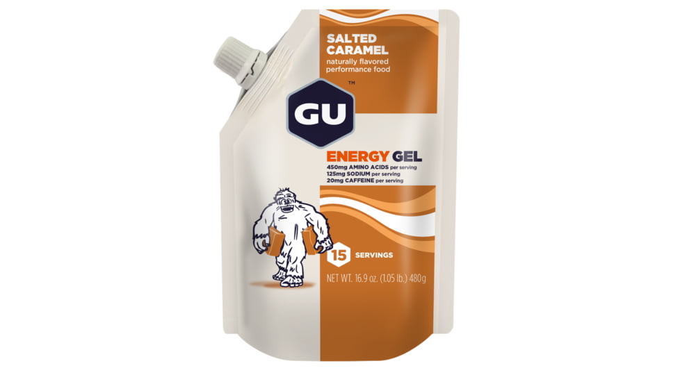 GU Salted Caramel Energy Gel-15 Serving Packet