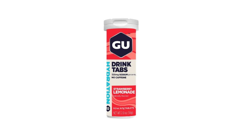 GU Strawberry Lemonade Hydration Drink Tablets-Single