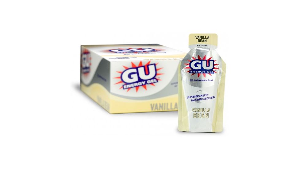 GU Vanilla Bean Energy Gel-24 Pack