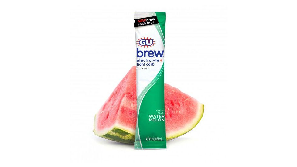 GU Watermelon Electrolyte Brew Packets-24 Pack