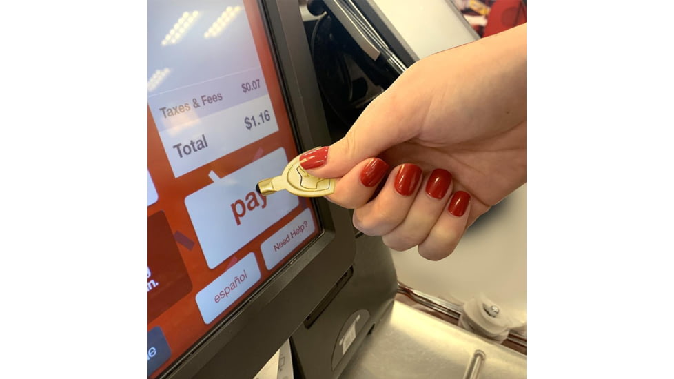 Guard Dog Security NoTouch Mini Stylus Key Handtool, Gold, Mini, KC-GDNTM-GD